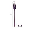 Korean Style 304 Stainless Steel Long Handle Fork - Ideal for Steak, Salad, and Western Tableware in Restaurants or Homes