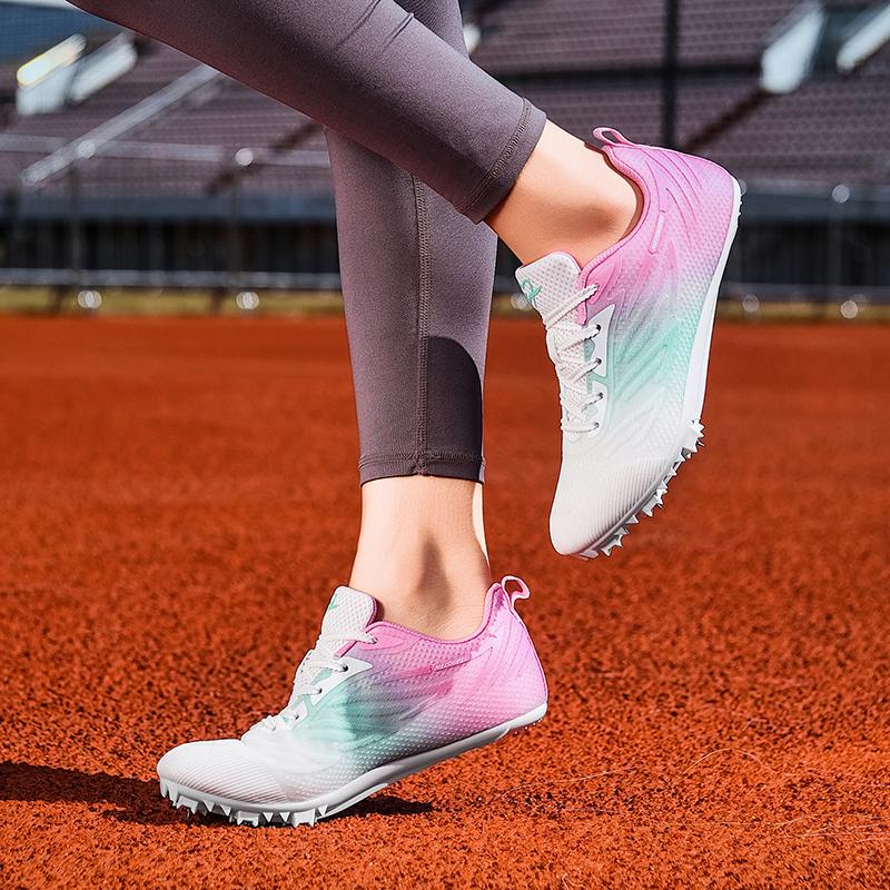 New Sprint Track and Field Shoes for Teenagers, Outdoor Sports Track and Field Spikes, Running Unisex Training Spikes
