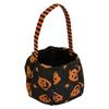 Halloween Candy Bag  Pumpkin Boo Trick or Treat Portable Candy Bag Tote Bucket Basket Kids Play Bags Holiday Storage Bags