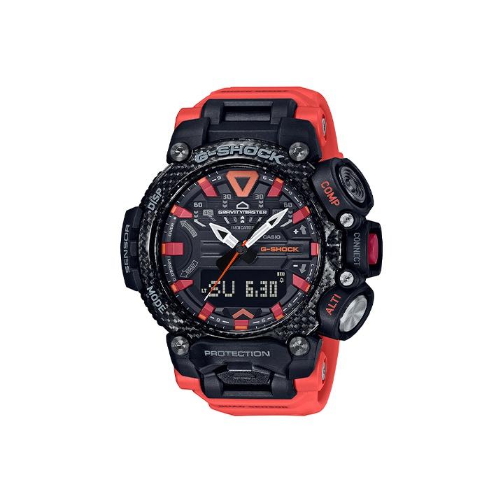 CASIO Мужские Черные Часы GR-B200-1A9ER GR-B200-1A9ER Red Black Watch Dial