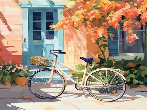 5D Diy Diamond Painting Mosaic Door House Full Square Round Embroidery Landscape Building Mosaic Home Decor