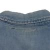 Used 9921 Western Denim Shirt 417374 Y890L 7832 S Crushed 16 Stainless Steel Eddie Era Cotton Washed Blue Men's from