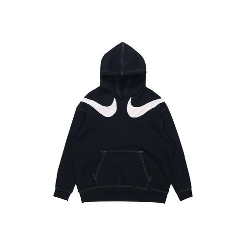 Nike Женская повседневная спортивная толстовка с логотипом, вязаная, черная L чёрный