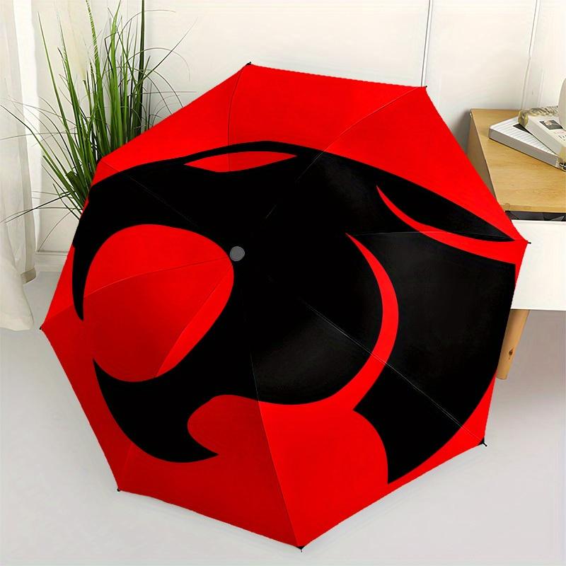 

1pc ThunderCats Logo Umbrella with Plastic Handle,Suitable for All Seasons Home Travel Outdoor UmbrellaM1169