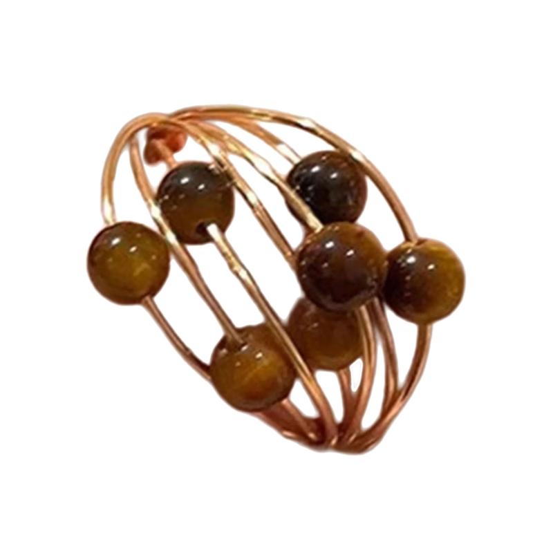 

Unique Finger Rings Adjustable Rings Beads Rings Opening Rings Stylish Finger Rings Eye Catching Finger Jewelry