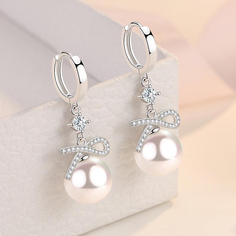 Lindon Copper Alloy Zircon Earrings Drop Earrings For Women Wedding Party Gifts