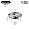 Steamed egg bowl with lid, household baby bowl, glass bowl specially designed for microwave ovens, heat-resistant