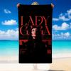 Lady Gaga Beach Towel, Soft Large Absorbent Towel For Beach Swimming Pool Travel Vacation