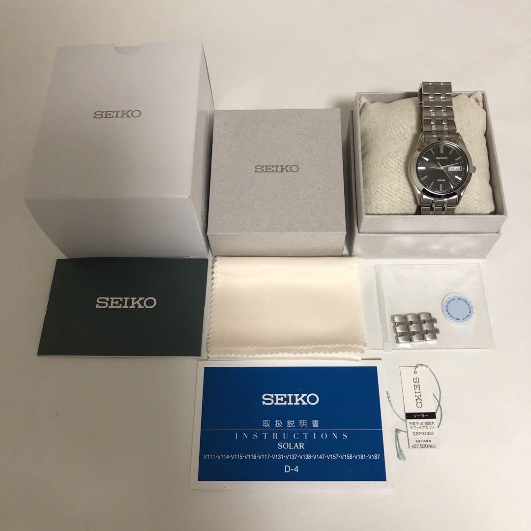 

[Б/У] SEIKO SELECTION SOLAR SBPX083 Рабочие