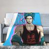 Record of Ragnarok Knitted Blanket Fleece Ultra-Soft Throw Blankets for Airplane Travel Bedroom Quilt