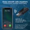 USB Car Bluetooth 5.3 FM Transmitter Receiver Handsfree Call Mini USB Power Car Kit Auto Wireless Audio Adapter For Car Fm Radio