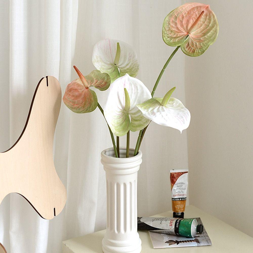 Garden Real Touch Bridal Elegant Anthurium Artificial Calla Lilies Fake Plants Fake Flowers