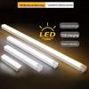 USB Rechargeable LED Motion Sensor Light Strip for Cabinets, Wardrobes, and Aisles