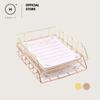 HOMLLY Keii Gold Document Tray (Grid) (X2 PCS)