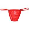 1 Stück Nylon einfarbig Unterhosen Mini Slips Bikini Unterwäsche Sexy niedrige Taille Herren
