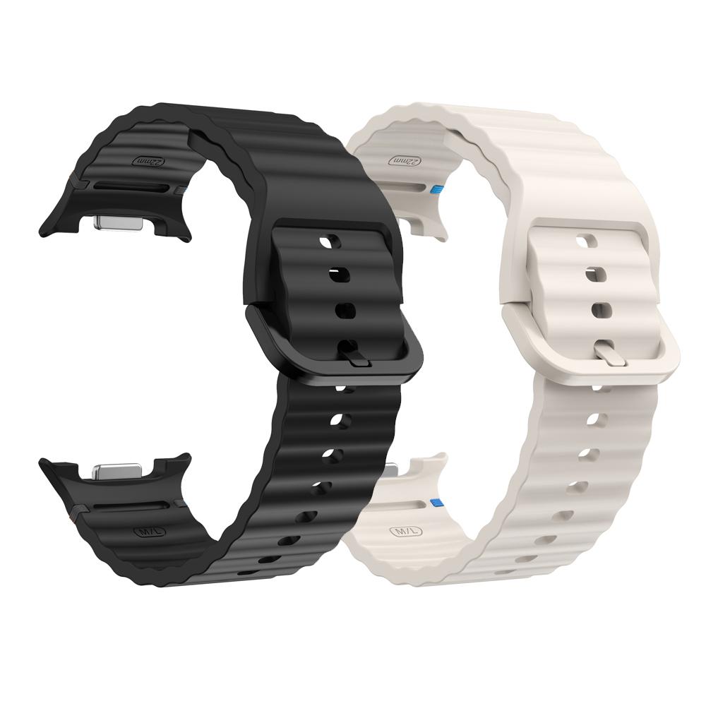 Für Samsung Galaxy Watch 8 Armband 44mm 40mm 46mm Smart Original Silikon Sport Armband Correa Galaxy Watch 8 Classic Band