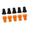 5pcs 19mm Crutch Tips Prevent Slipping Soft Thicken Rubber Walking Canes Replacement Tips