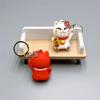 Creative Cute Lucky Cat Keychain Pendant Fashion Funny Lucky Cat Keyring Exquisite Backpack Decoration Accessories Gifts