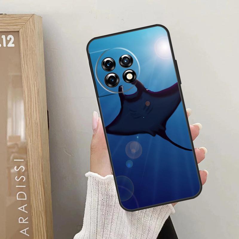 Tier Stachelrochen Hülle Für OnePlus Nord CE 4 3 2 Lite 2T N10 N20 N30 OnePlus 12 11 9 10 Pro 8T 10T 12R Hülle