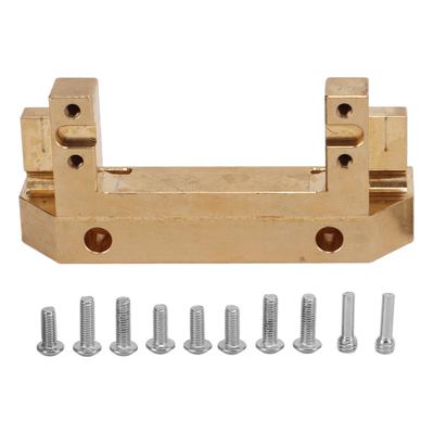 Heavy Duty Brass Front Bumper Metal RC Brass Front Bumper for Traxxas 110 RC Car