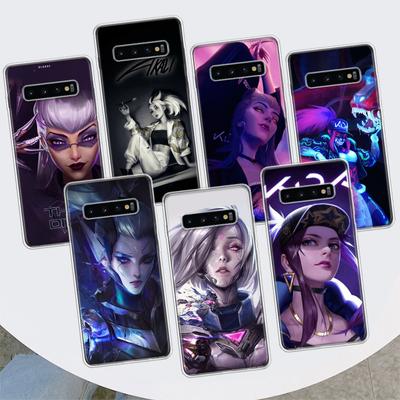 League Hero Spiele Akali Telefon Fall Für Samsung Galaxy S10 Plus S20 FE S21 S22 Ultra S10E S9 S8 + S6 S7 rand Lite Shell Coque