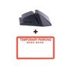 1pc Car Parking Card Clamp Fixed Holder Universal Interior Parts Auto Temporary Parking Contact Information Phone Clip Stickers