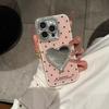 Full Coverage Polka Dot Mirror Case for iPhone 14, 15 Pro Max, and XS Max