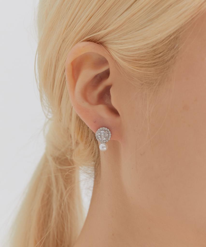 Jyddm Bright Pearl Drop Earrings