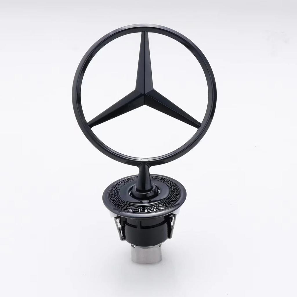 For Mercedes Benz Metal Star Bonnet Hood Logo Emblem Badge For Mercedes Benz AMG Maybach W204 W205 W203 W211 W212 W213 C180 C200