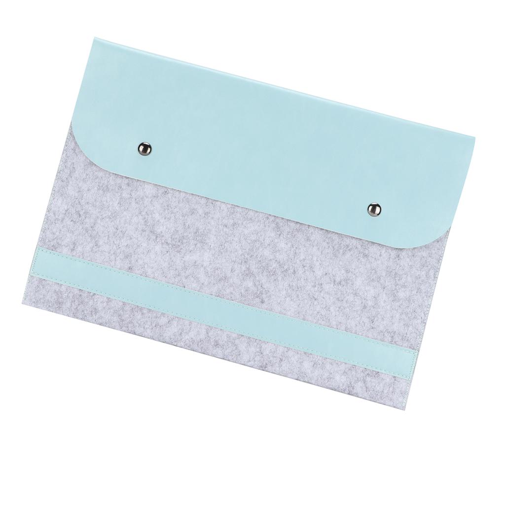 Laptop Sleeve Bag DoubleLayer Flip Type Notebook Computer Protective Liner Case for MacBook Pro