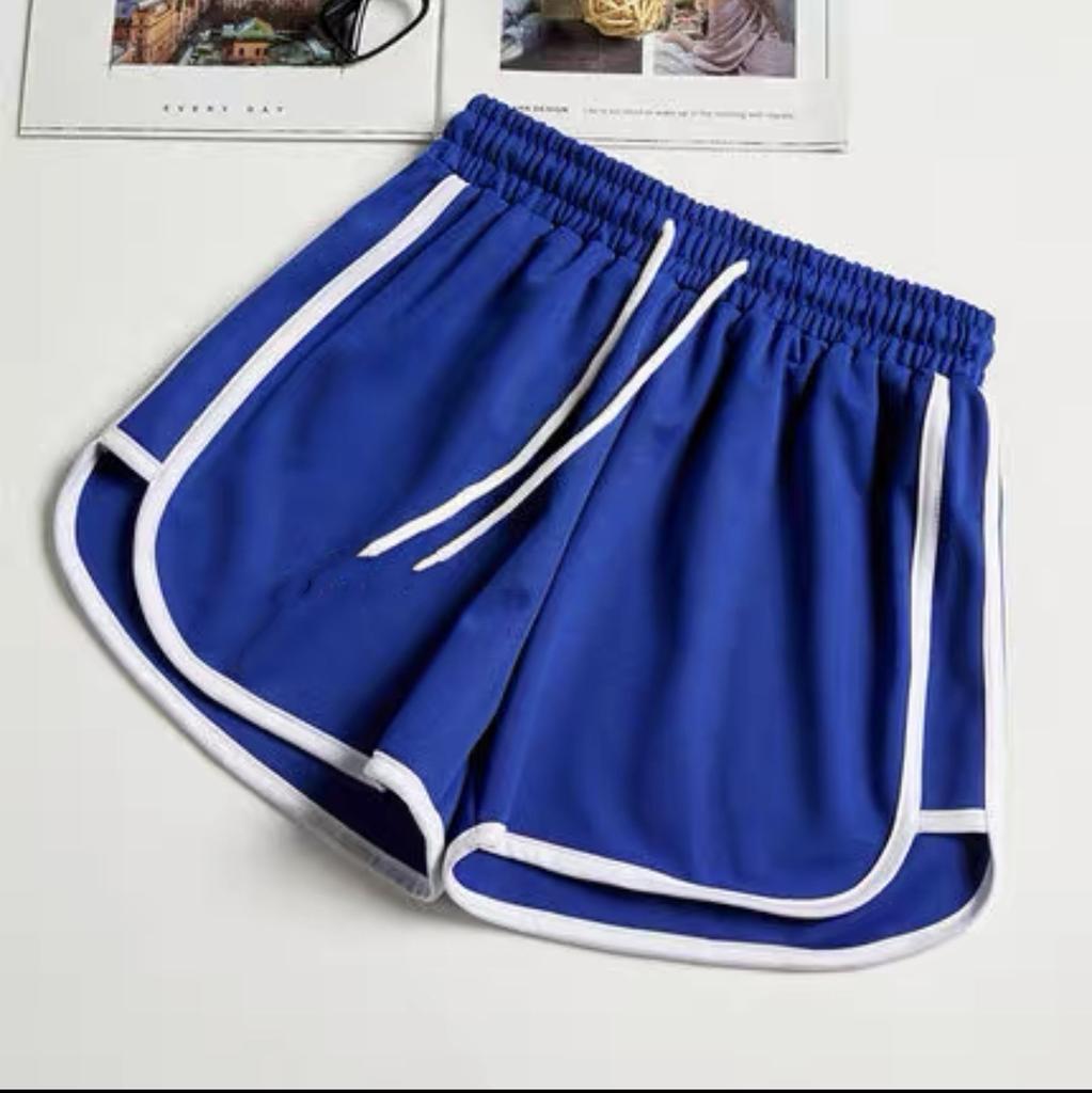 Pantaloni scurți sport de trei minute pentru femei, largi, de vară, pentru acasă, versiune coreeană, de purtat casual, cu talie înaltă, subțiri, pantaloni de pijama, se asortează cu orice