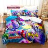 Game Ninjala Beding Set Single Twin Ful Quen King-Sized Dimensionsd Dimensions Bed Linen Set Aldult Kid Bedrom Duvetcover Sets 3D Print Young