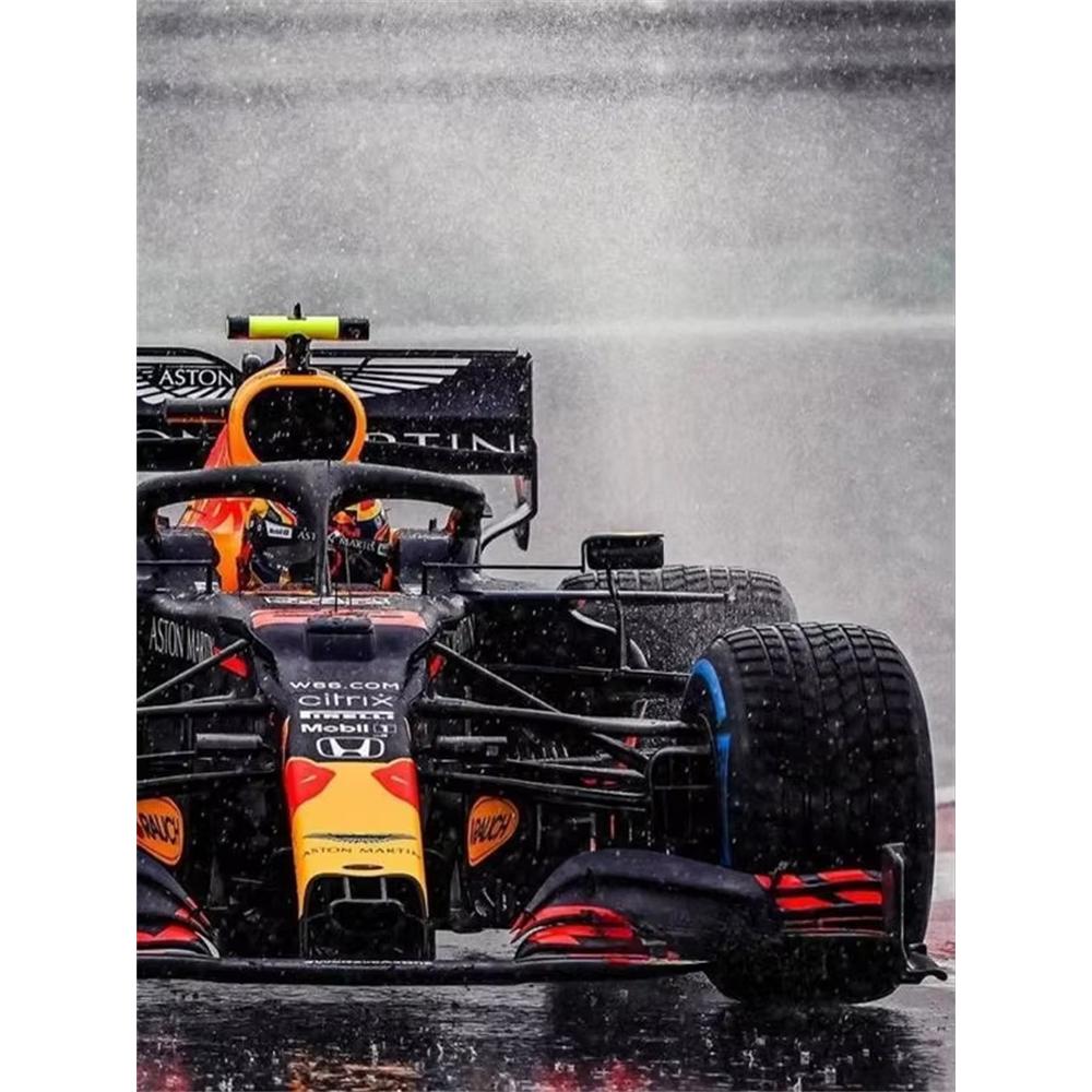 F1 Racing 5D Diamond Painting Kit DIY Handcraft Art Full Round_Square Drill Rome Decor Gift for Friends