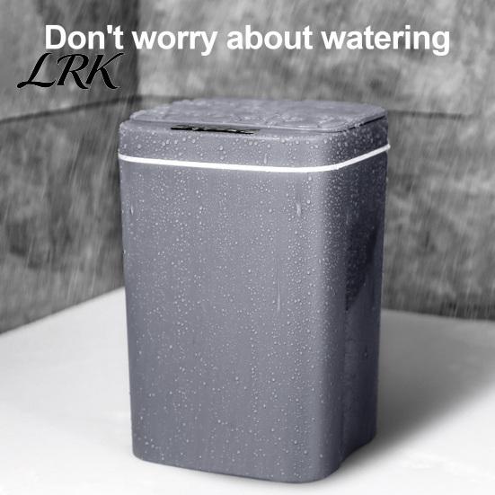 Modern Sensor Trash Bin Automatic Can, Touchless Waste 12L 14L 16L Capacity, Waterproof Motion Battery Operated Container Garbage Can with Lid
