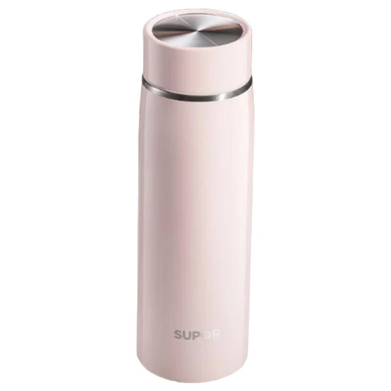 Supor KCV45DM10 Mist Pink 450ml Stainless Steel Insulated Mug