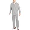 Nike Sportbekleidung Trend Besticktes Logo Half-Zip Langarm Poloshirt Herren Oberteile Carbon-Heather DX6754-091