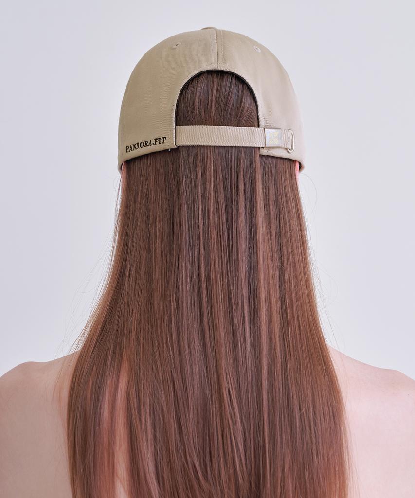 PANDORAFIT Basic Logo Ball Cap Beige