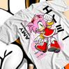 Tričko AmY The Hedgehog Heroes Tee Sonic Heroes Vintage Dárek Všechny Velikosti