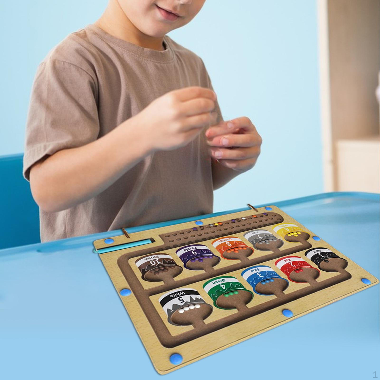 Labyrinth Puzzle Game, Montessori Toy, Activity Puzzle, Interactive for Kids,