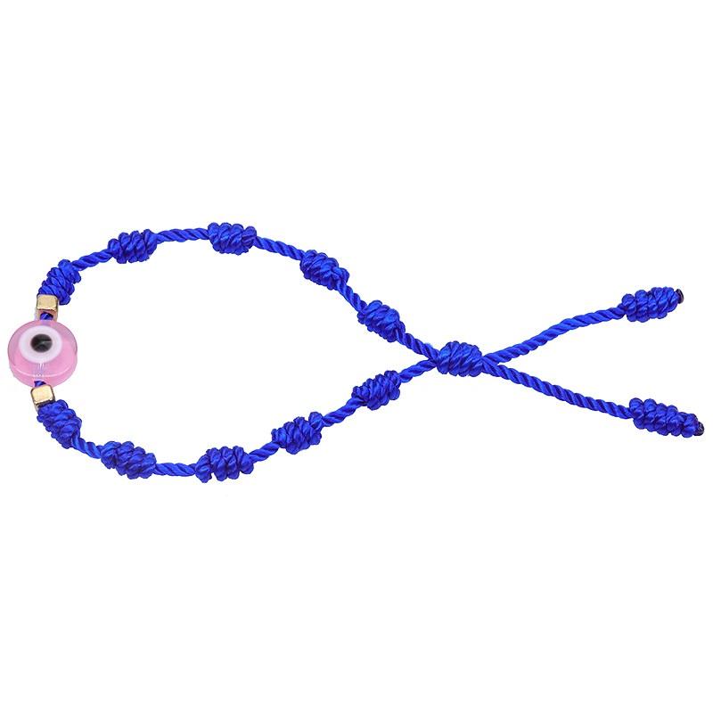 New Evil Eye Braided Bracelet Lucky Red Black Color Thread Couple Chain Handmade Prayer Bangles Pulsera Jewelry Gift for