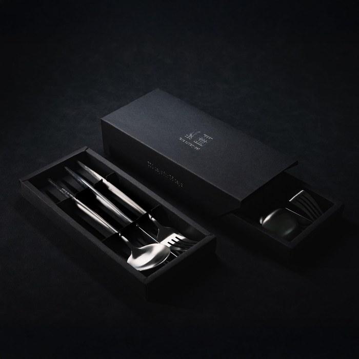 DOD Fave Cutlery Set 2-person [spoon, Fork, Knife X 2 Each] Dishwasher-safe Stainless Steel Silver DH1-012-SL-M