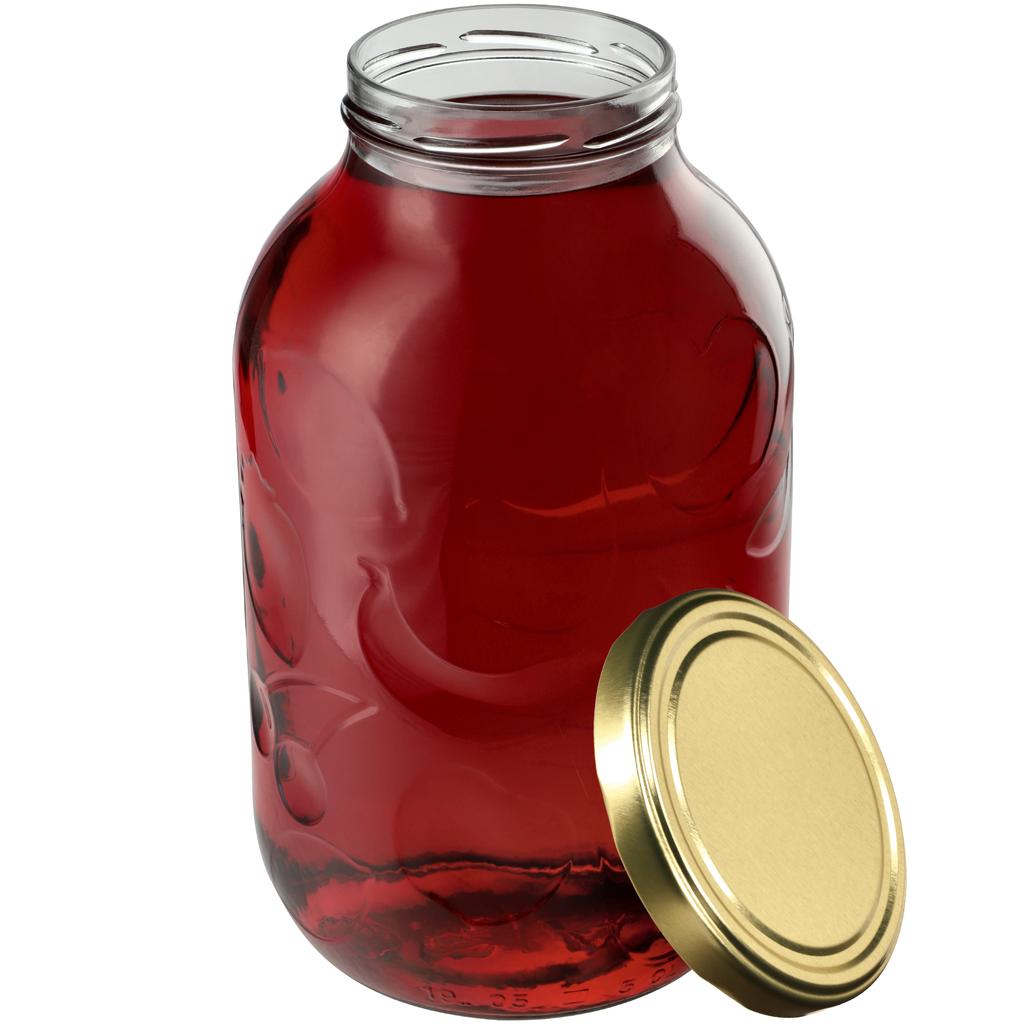 KADAX Glas Einmachglas für Konserven Gurken Liköre Honig Saft