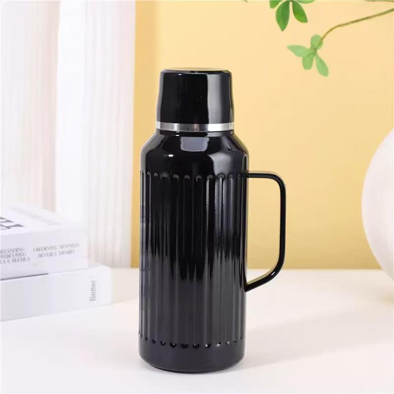 316 Stainless Steel Stew Pot with Temperature Display and Tea Separator - Handheld Insulated Household Pot