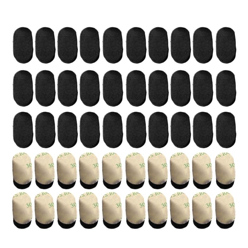 

50pcs Foam Drones Frame Support Feet Pads For QAV210 QAV250 QAV-R Reducing Vibration Damage And Enhancing Stability чорний