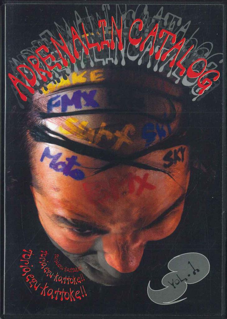 DVD VARIOUS - Adrenalin Catalog Vol.1 NONE DRAGON EYE Japan Music Video Used