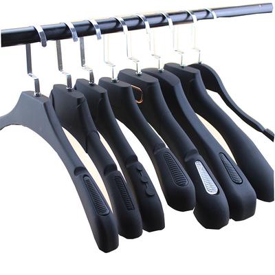 Wide Shoulder Seamless Plastic Hanger Clothing Store Suit Hanger Suit Clothes Hanger Hanging Suit Hanger