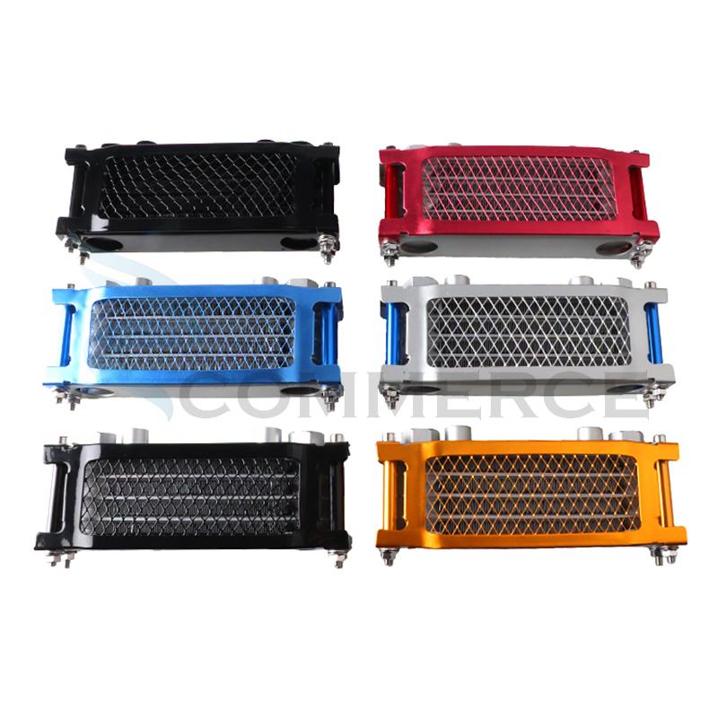 Motorcycle Oil Cooler Radiator Engine Cooling Universal For 50 70 90 110 125 140cc Dirt Pit Bike Monkey Moto Quad ATV Motocross