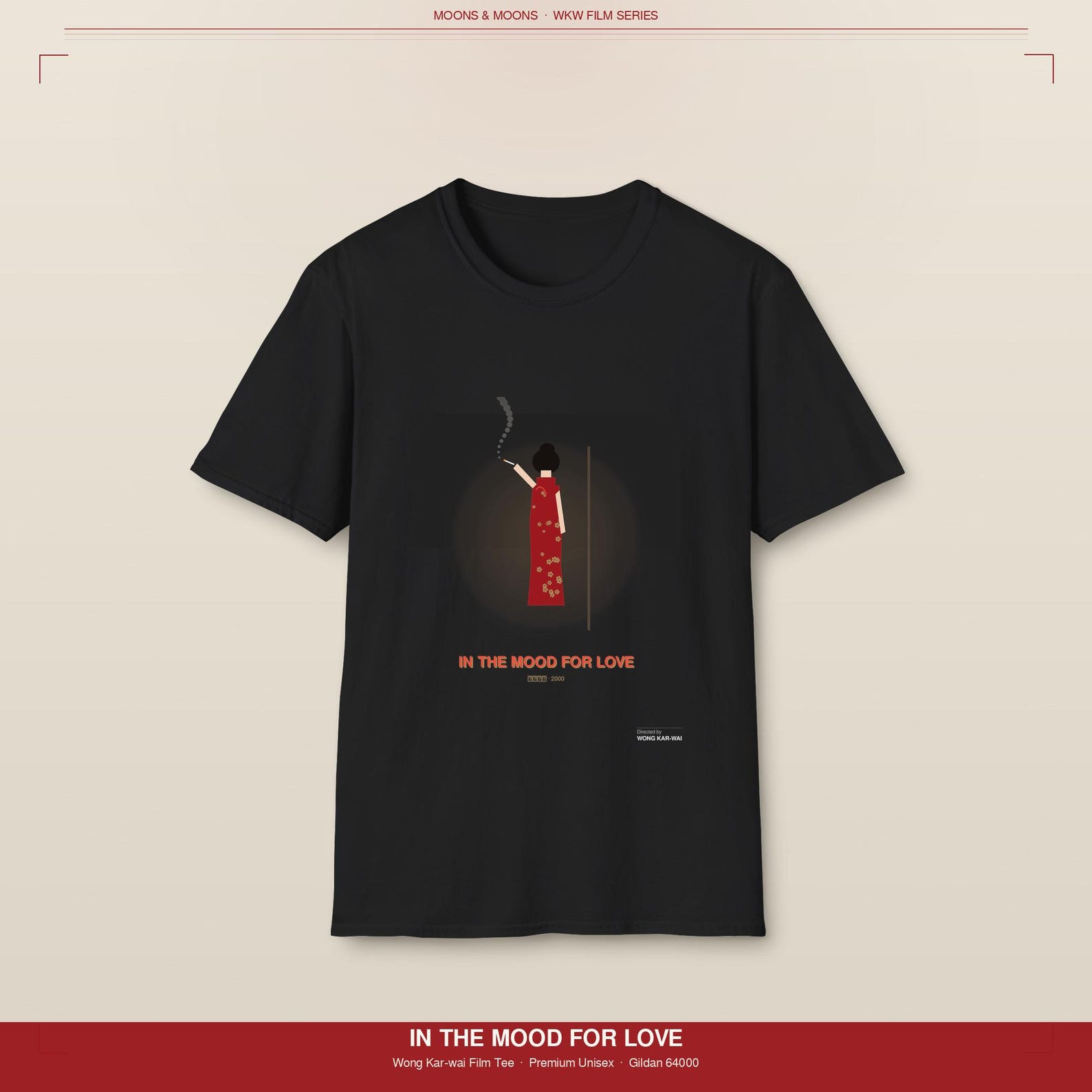 In the Mood for Love Film Tee | Wong Kar-wai Cheongsam Hong Kong Cinema Shirt 3XL