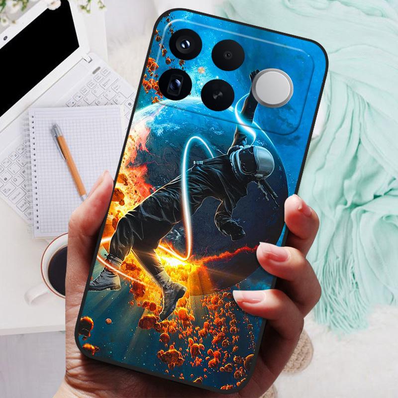 For Xiaomi Redmi K90 Pro Max Case NEW TPU Silicone Shockproof Cat Phone Cover For Redmi K90 Pro Max Funda Printing Soft Coque