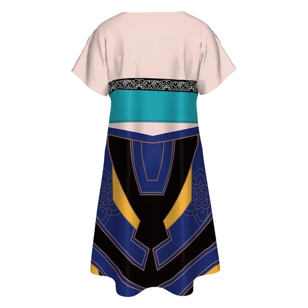 Girl Anime Kpop Demon Hunters Cosplay Costumes Mira Rumi Zoey Dress Halloween Party Stage Role Play Clothes Adult Women Outfits